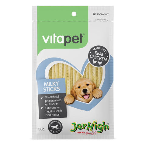 VitaPet Milky Sticks Dog Treats