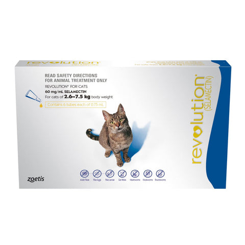 Revolution Cat 2.6-7.5kg Blue