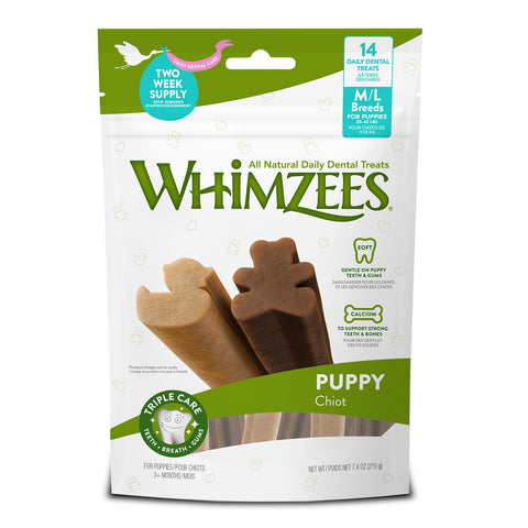 WHIMZEES Puppy Dental Dog Treats