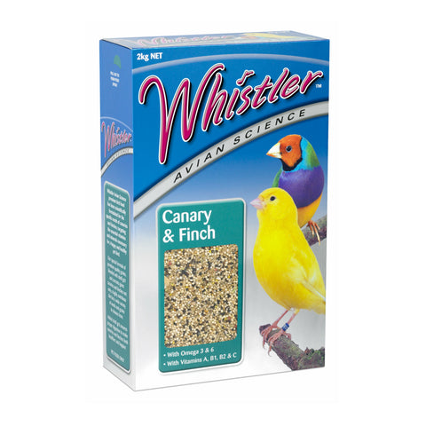 Whistler Canary & Finch Mix Bird Feed 2kg