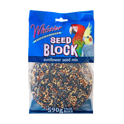 Whistler Seed Block Sunflower Bird Treat 590g