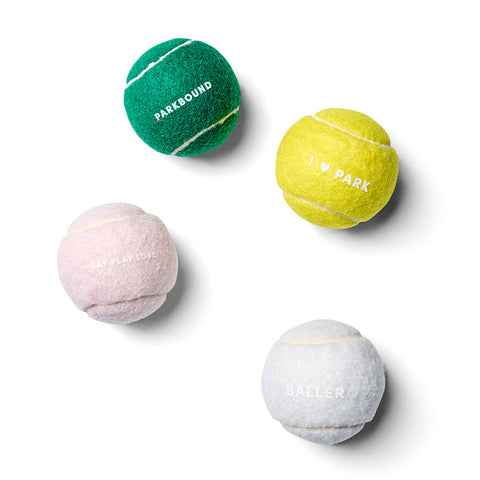 gummi x The Commons Tennis Balls 4pk Multicolour