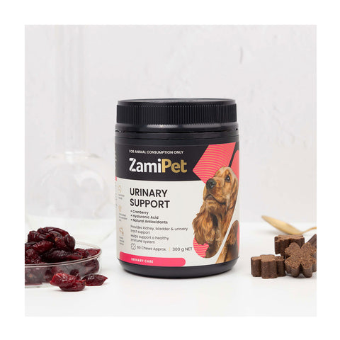 ZamiPet Urinary Support Chews for Dogs 300g 60pk