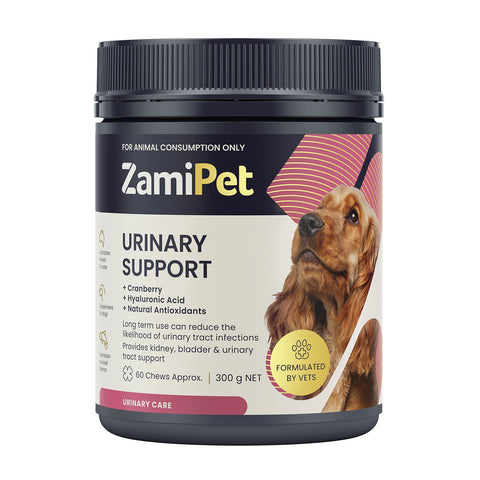 ZamiPet Urinary Support Chews for Dogs 300g 60pk