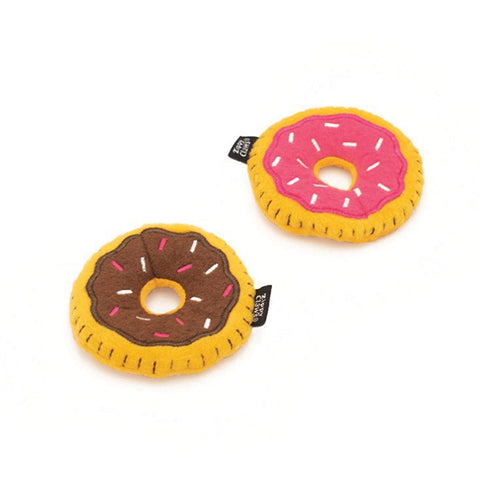 ZippyClaws Donutz Cat Toys 2pk