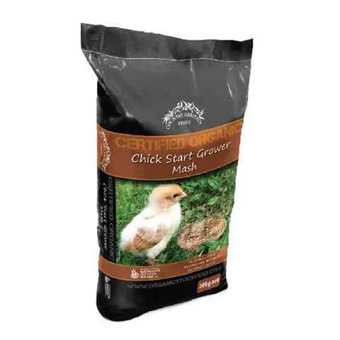 Country Heritage Organic Chicken Starter Grower Mash 20kg