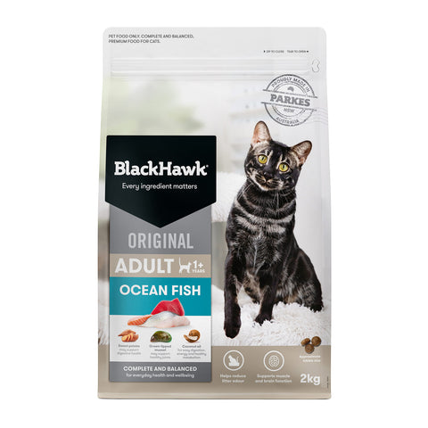 Black Hawk Ocean Fish Adult Dry Cat Food