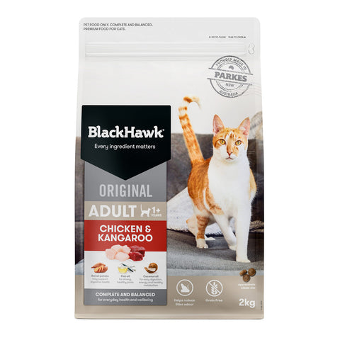 Black Hawk Chicken & Kangaroo Adult Dry Cat Food