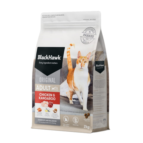 Black Hawk Chicken & Kangaroo Adult Dry Cat Food