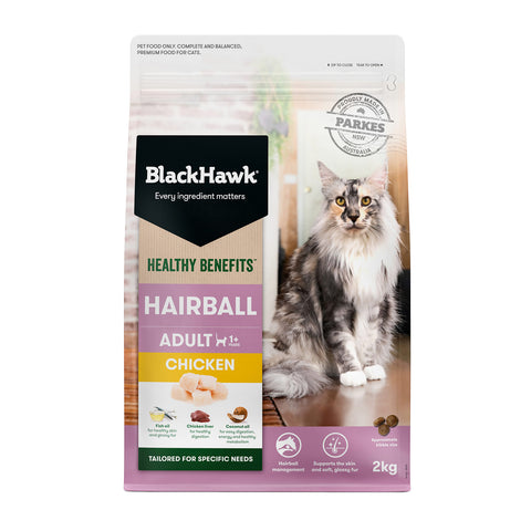 Black Hawk Healthy Benefits Hairball Adult Dry Cat Food