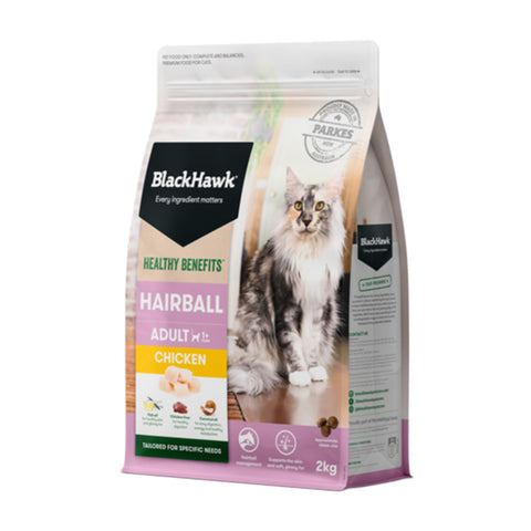 Black Hawk Healthy Benefits Hairball Adult Dry Cat Food