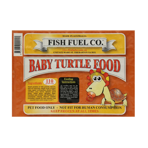 Fish Fuel Co Baby Turtle Frozen Turtle Food 110g