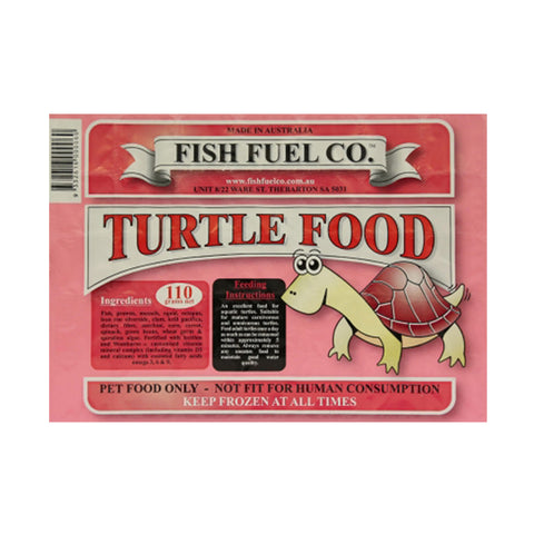 Fish Fuel Co Turtle Frozen Turtle Food 110g