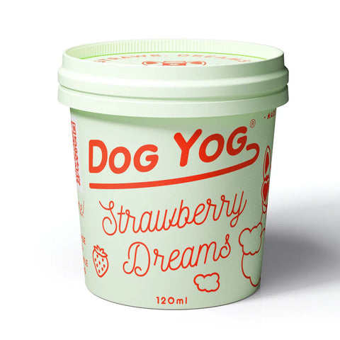 Dog Yog Strawberry Dreams Ice Cream 120ml