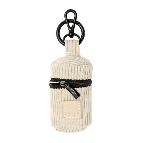 FuzzYard Life Cordury Poo Bag Dispenser Sandstone