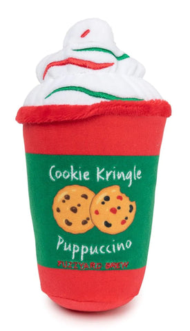 FuzzYard Christmas Puppuccino & Cookies Dog Toy 3pk