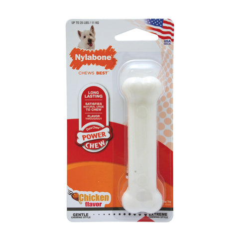 Nylabone PowerChew Bone Chicken Flavour Dog Toy