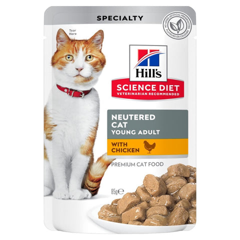 Hill's Science Diet Chicken Neutered Young Adult Wet Cat Food