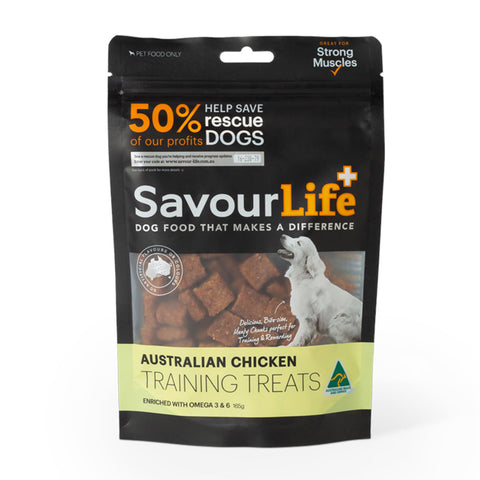 SavourLife Chicken Dog Training Treats 165g