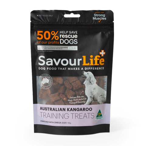 SavourLife Kangaroo Dog Training Treats 165g