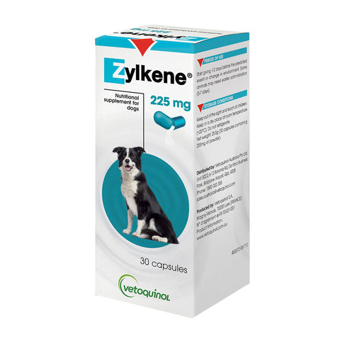 Zylkene Anxiety & Behaviour Capsules for Dogs & Cats 30pk