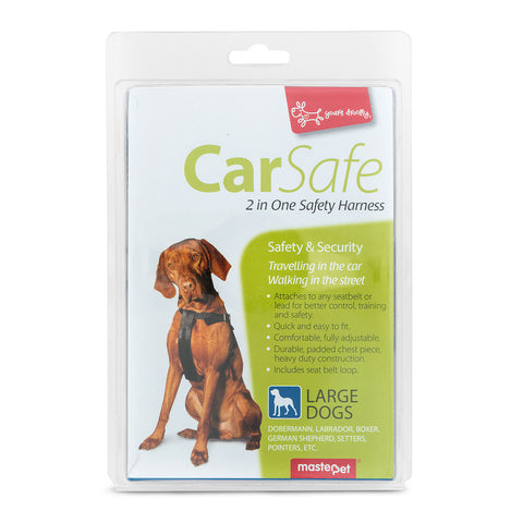 Yours Droolly Car Safe Harness for Dogs