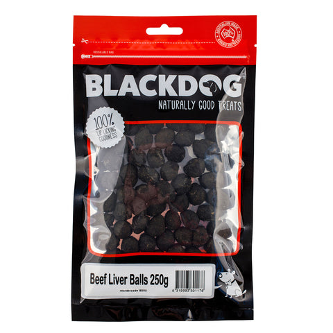 Blackdog Beef Liver Balls Dog Treat