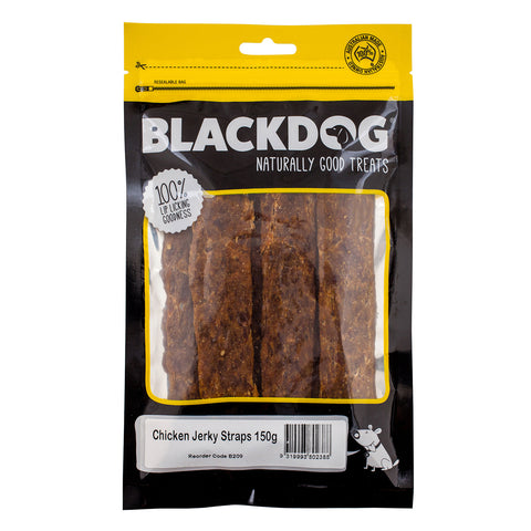 Blackdog Chicken Jerky Straps Dog Treat