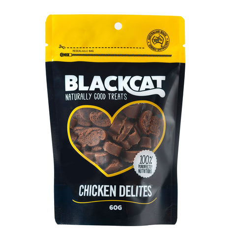 Blackcat Chicken Delites Cat Treat 60g