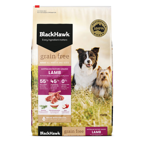 Black Hawk Grain Free Lamb Adult Dry Dog Food