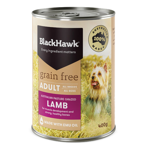 Black Hawk Grain Free Lamb Adult Canned Wet Dog Food