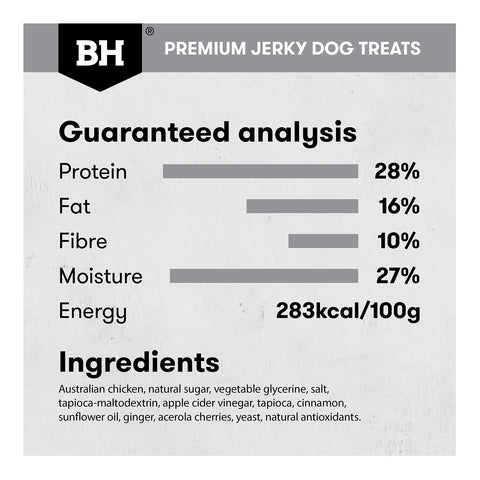 Black Hawk Chicken Jerky Sticks Dog Treat 100g