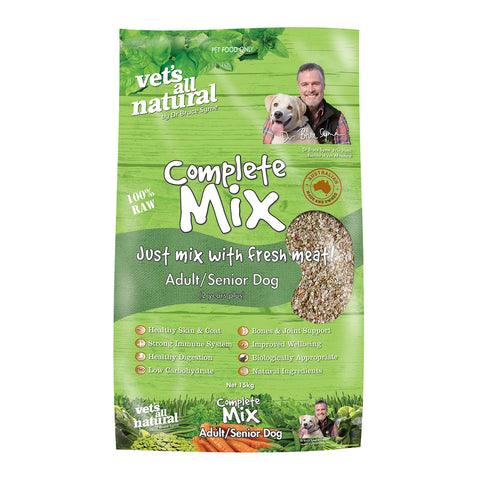 Vets All Natural Complete Mix Adult & Senior Dog