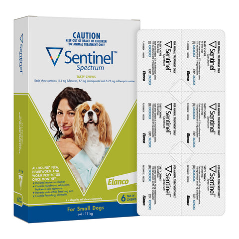 Sentinel Spectrum for Small Dogs 4-11kg