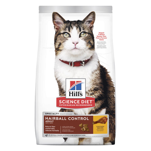 Hill's Science Diet Hairball Control Adult Dry Cat Food