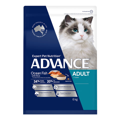 Advance Ocean Fish & Rice Adult Dry Cat Food