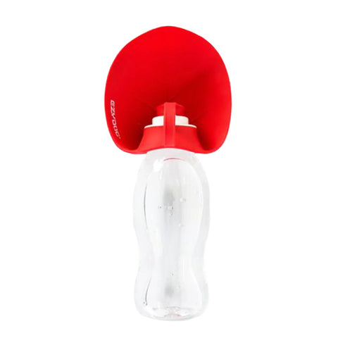 EzyDog Leaf Water Bottle Red