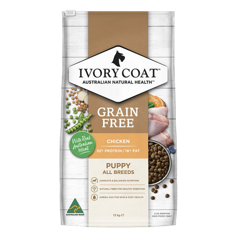 Ivory Coat Grain Free Chicken Puppy Dry Dog Food