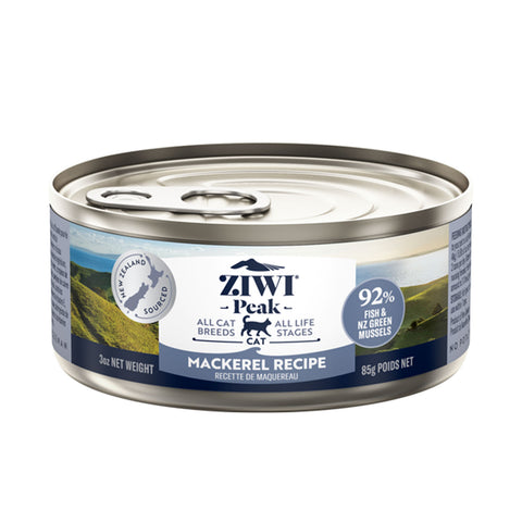 ZIWI Peak Mackerel Canned Wet Cat Food