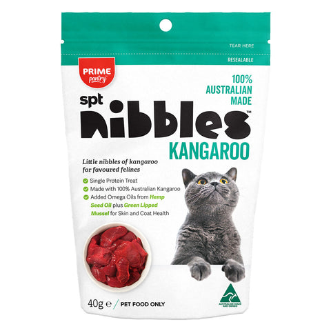 Prime Pantry SPT Kangaroo Nibbles Cat Treat 40g